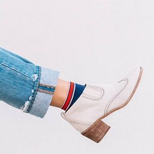 Madewell The Grayson Brogue Chelsea Bootie